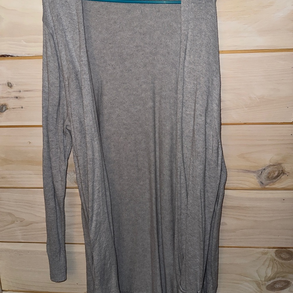 Old Navy Heather Gray Knit Sweater